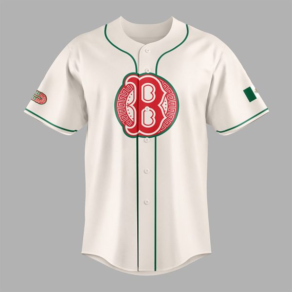 2025 Red Sox Mexican Celebration Night Jersey 2
