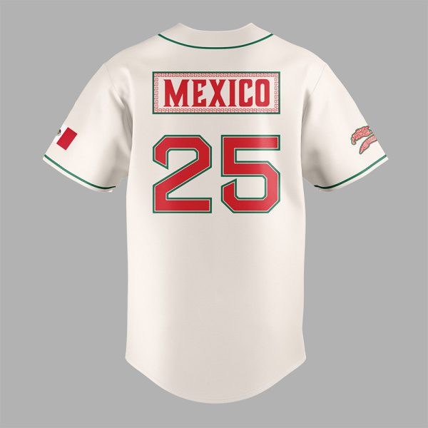 2025 Red Sox Mexican Celebration Night Jersey 3