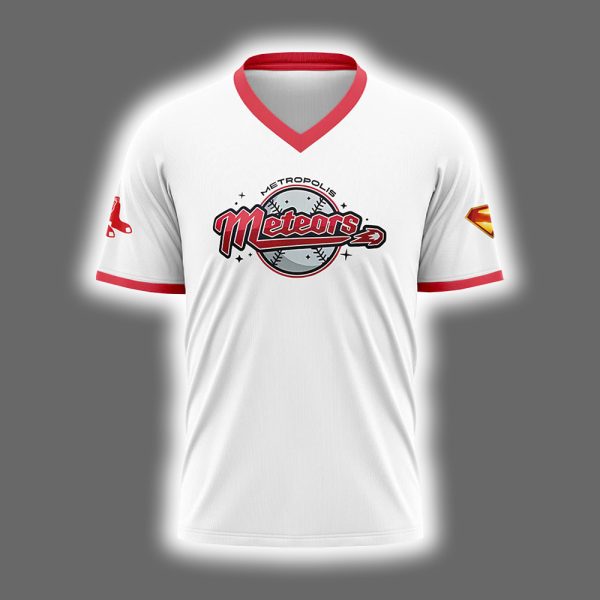 2025 Red Sox Superman Night Metropolis Meteors Shirt 2