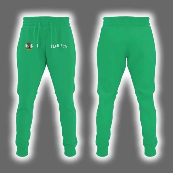 2025 Red Sox x Nigerian Heritage Celebration Hoodie Joggers Cap 2