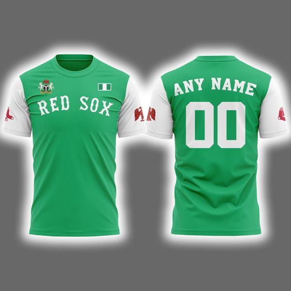 2025 Red Sox x Nigerian Heritage Celebration Shirt