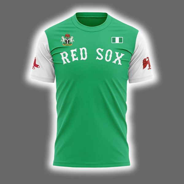 2025 Red Sox x Nigerian Heritage Celebration Shirt 2
