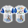 2025 Reds Autism Awareness Month Celebration Jersey