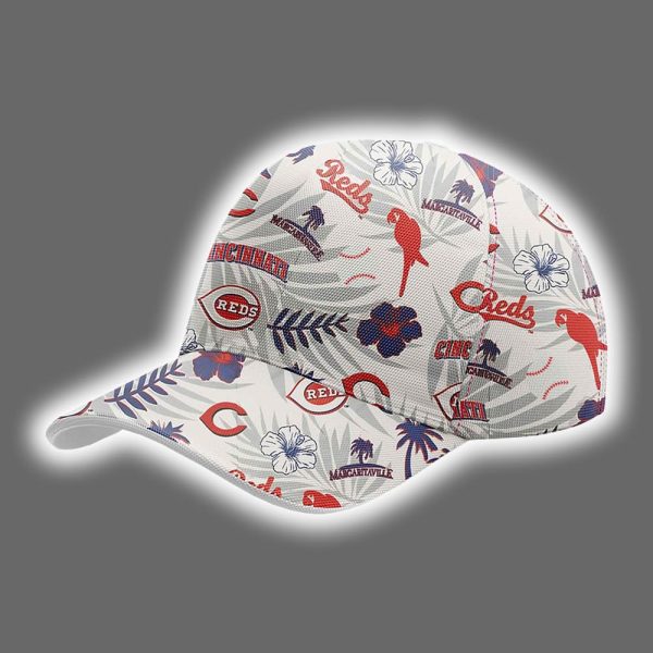 2025 Reds Margaritaville Night Hawaiian Hat
