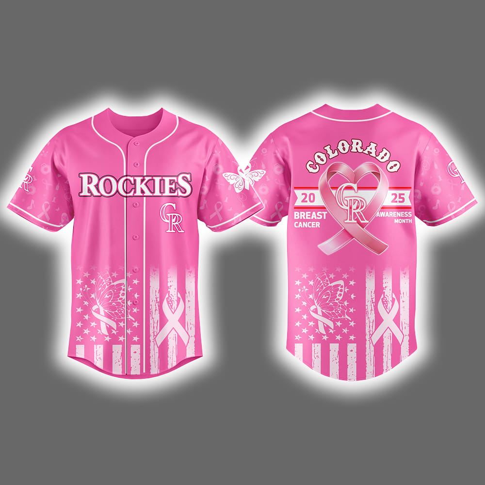 2025 Rockies Breast Cancer Awareness Month Jersey 2025 Rockies Breast Cancer Awareness Month Jersey