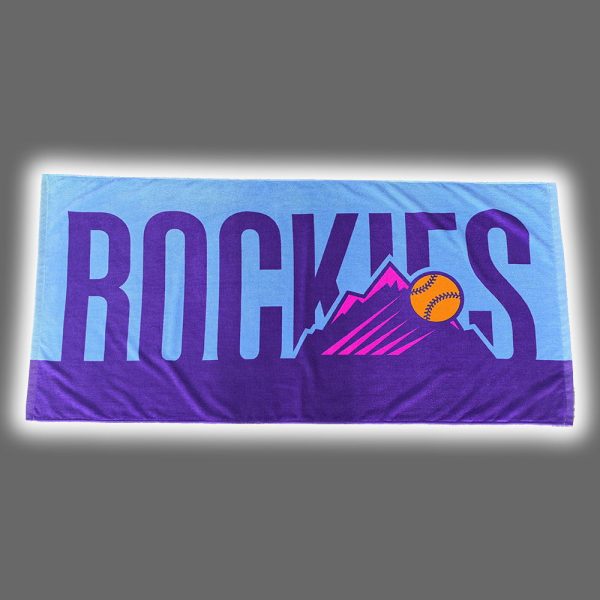 2025 Rockies City Connect Beach Towel Giveaway