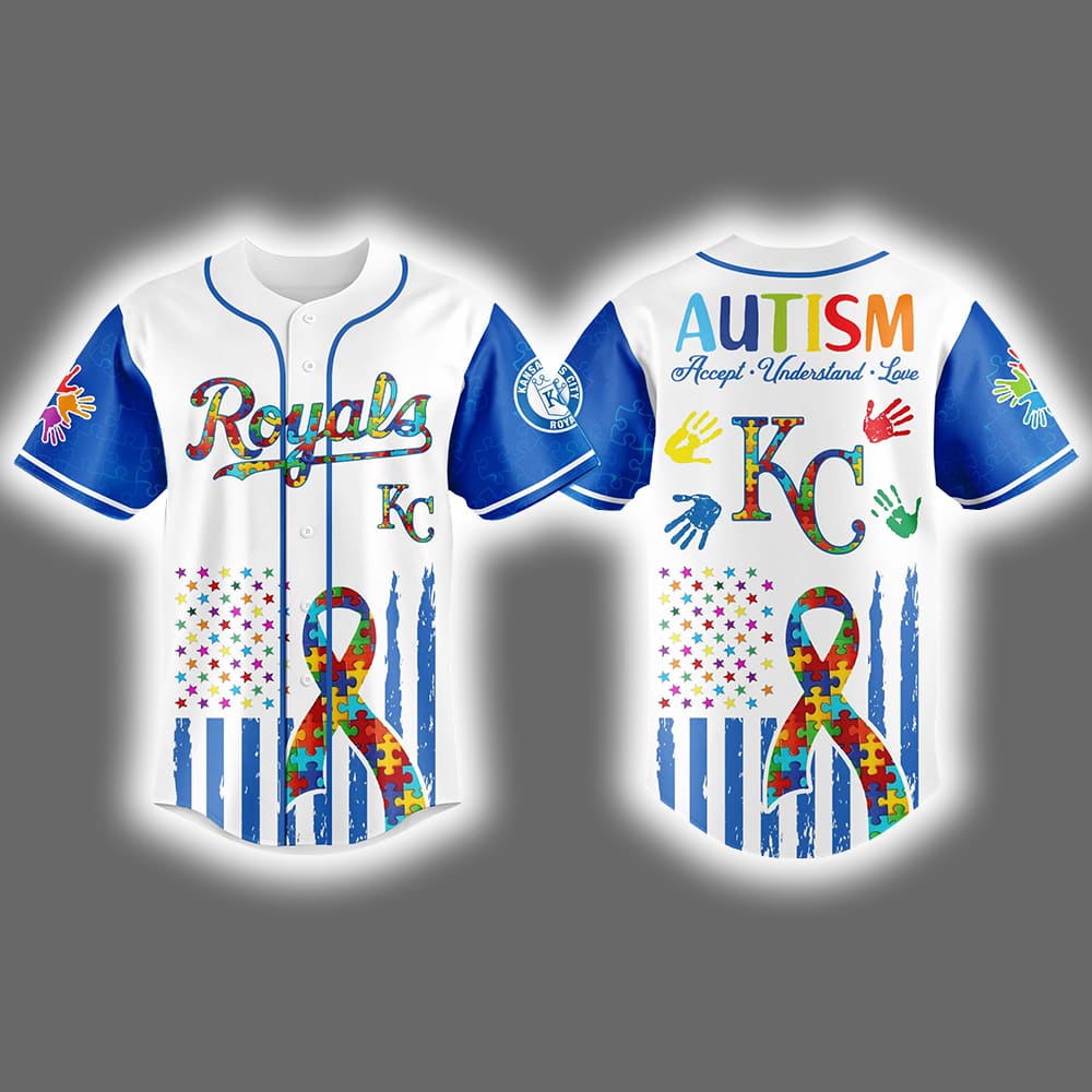 2025 Royals Autism Awareness Month Celebration Jersey 2025 Royals Autism Awareness Month Celebration Jersey