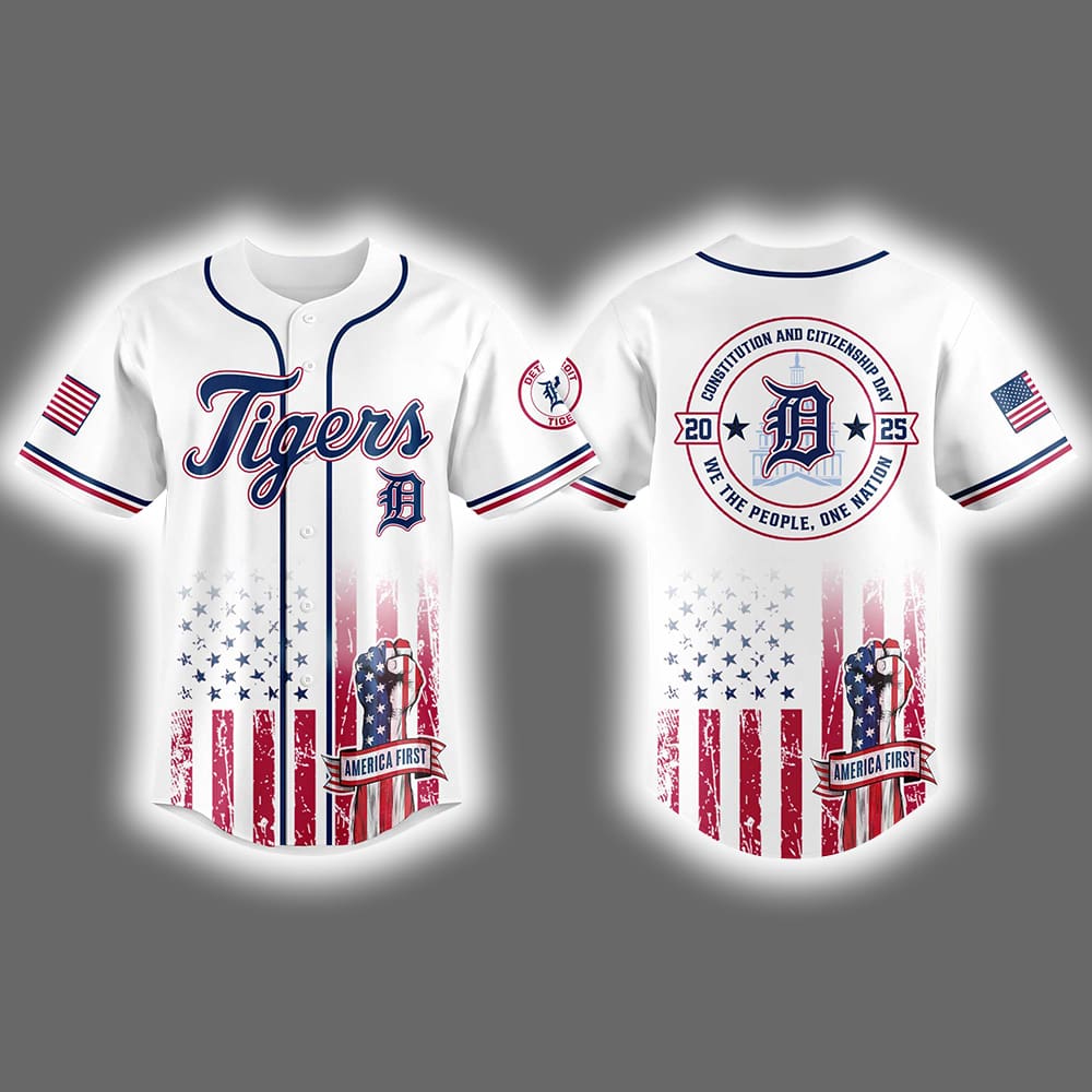 2025 Tigers Happy Constitution And Citizenship Day Jersey 2025 Tigers Happy Constitution And Citizenship Day Jersey