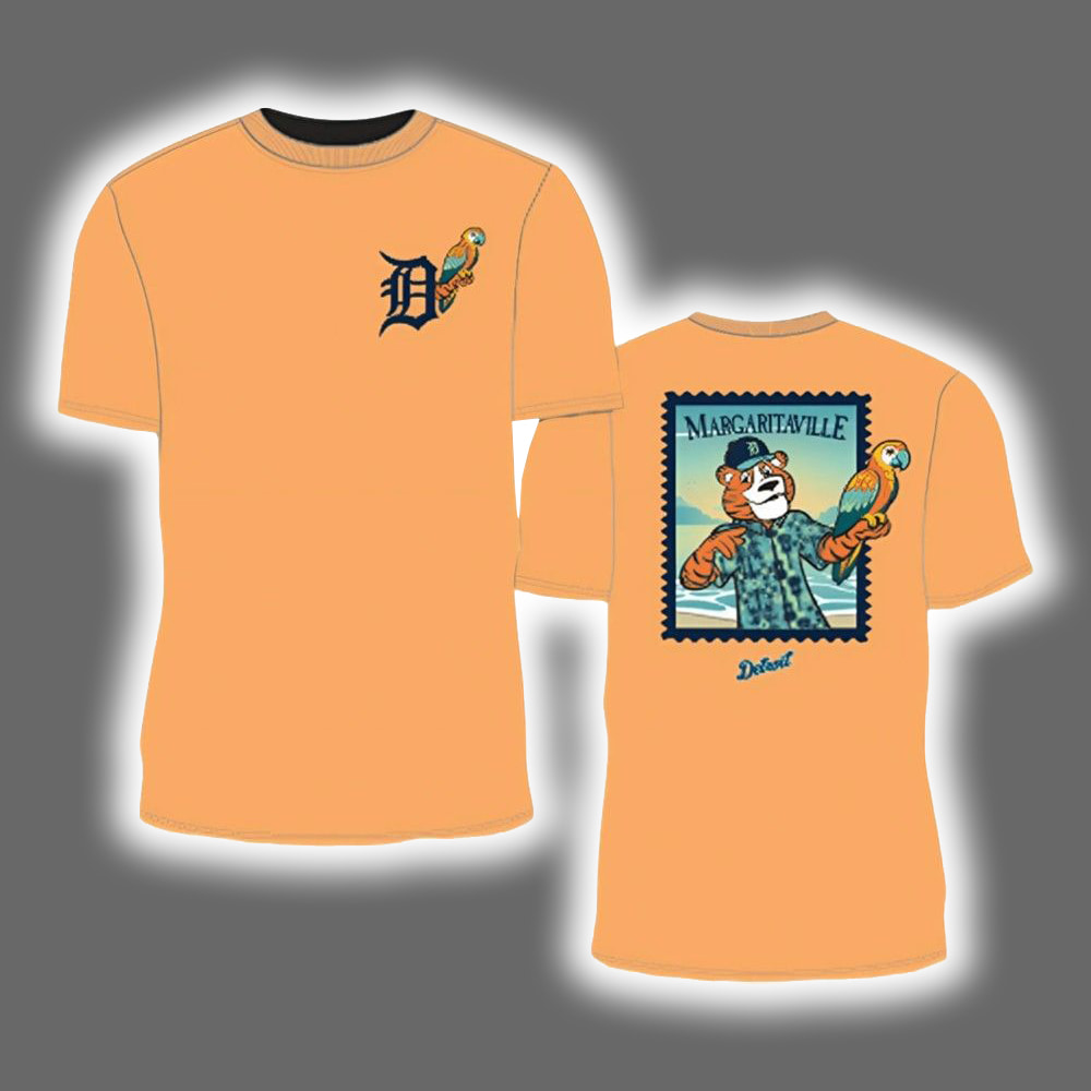 2025 Tigers Margaritaville Night Shirt Giveaway 2025 Tigers Margaritaville Night Shirt Giveaway