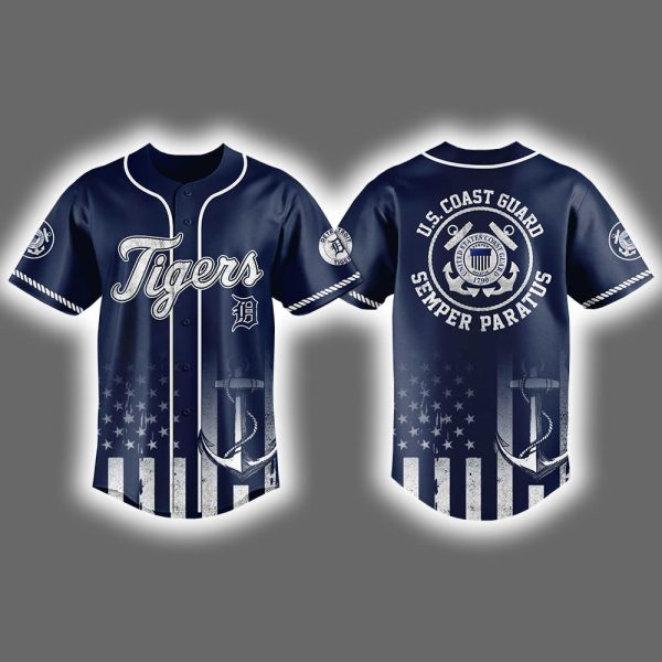 2025 Tigers US Coast Guard Jersey