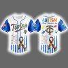 2025 Twins Autism Awareness Month Celebration Jersey