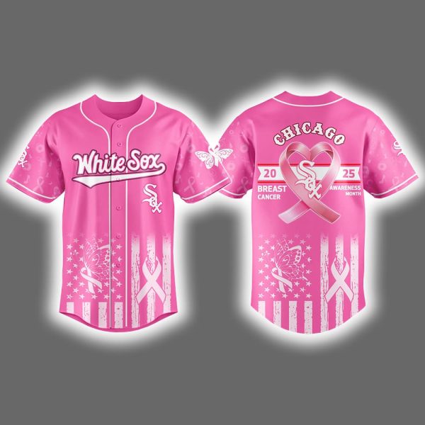 2025 White Sox Breast Cancer Awareness Month Jersey