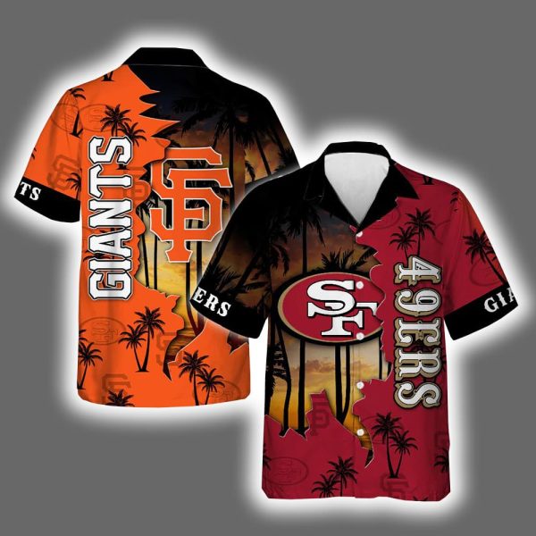 49ers x Giants Hawaiian Shirt