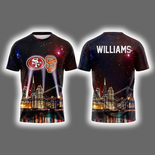 49ers x Giants Skyline Customized Shirt