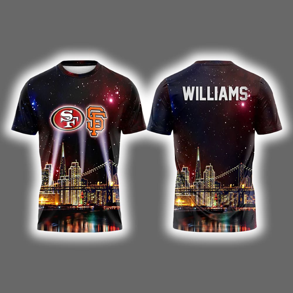49ers x Giants Skyline Customized Shirt 49ers x Giants Skyline Customized Shirt
