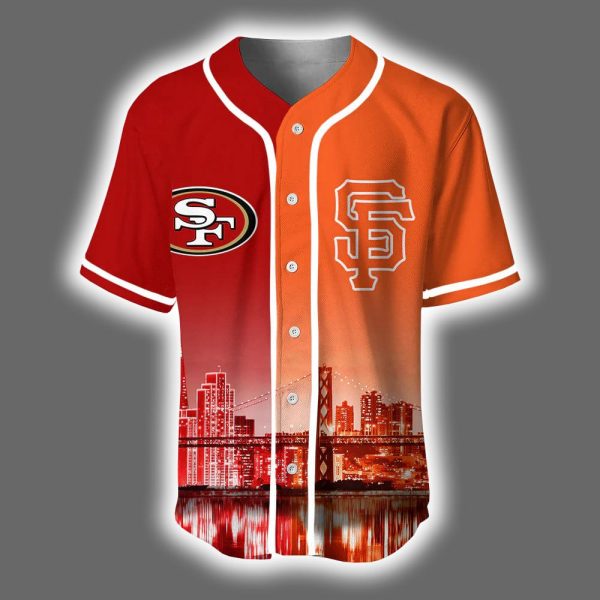 49ers x Giants Skyline Personalized Jersey 2