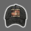 8647 FDT Good Trouble Lives On Print Hat 3