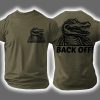 Alligator Alcatraz Auschwitz Back Off Two Sided Shirt 3