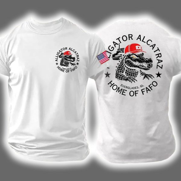 Alligator Alcatraz Everglades Florida Home Of FAFO Shirt 2