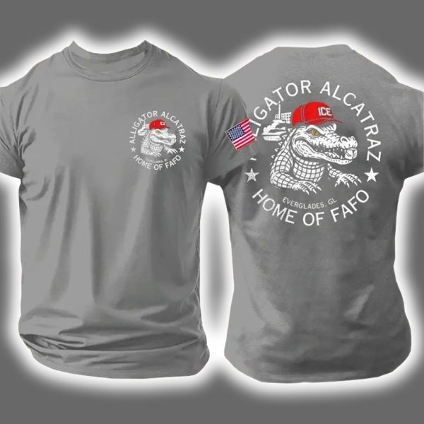 Alligator Alcatraz Everglades Florida Home Of FAFO Shirt 3