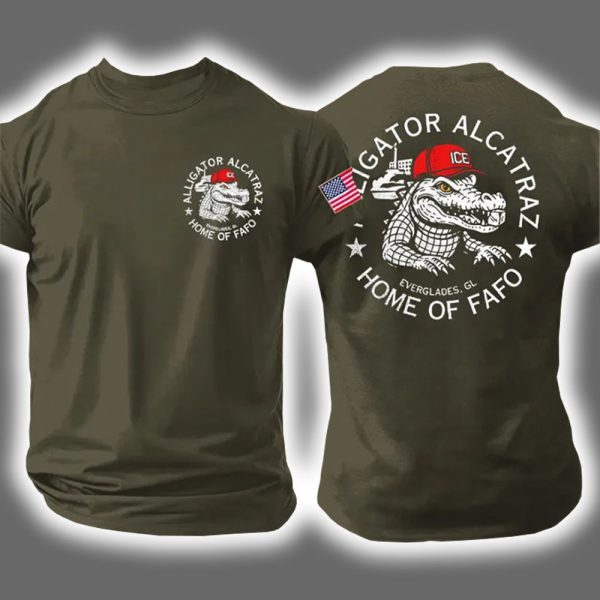 Alligator Alcatraz Everglades Florida Home Of FAFO Shirt 4