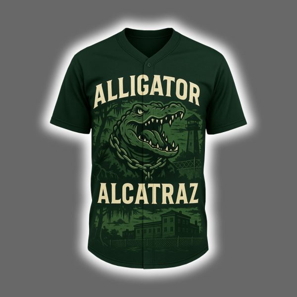 Alligator Alcatraz Everglades Florida Jersey