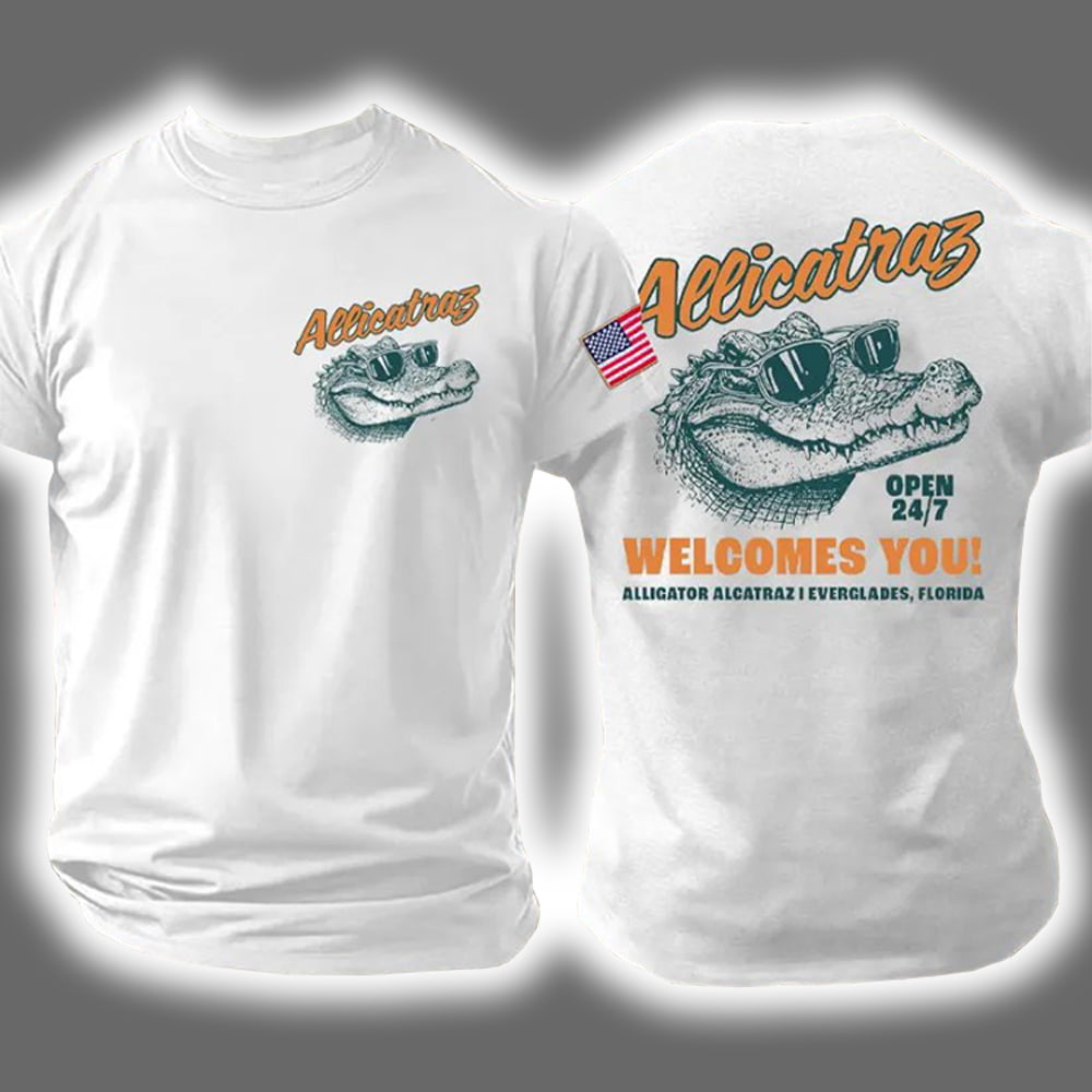 Alligator Alcatraz Everglades Florida Welcomes You Shirt Alligator Alcatraz Everglades Florida Welcomes You Shirt