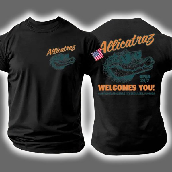 Alligator Alcatraz Everglades Florida Welcomes You Shirt 2
