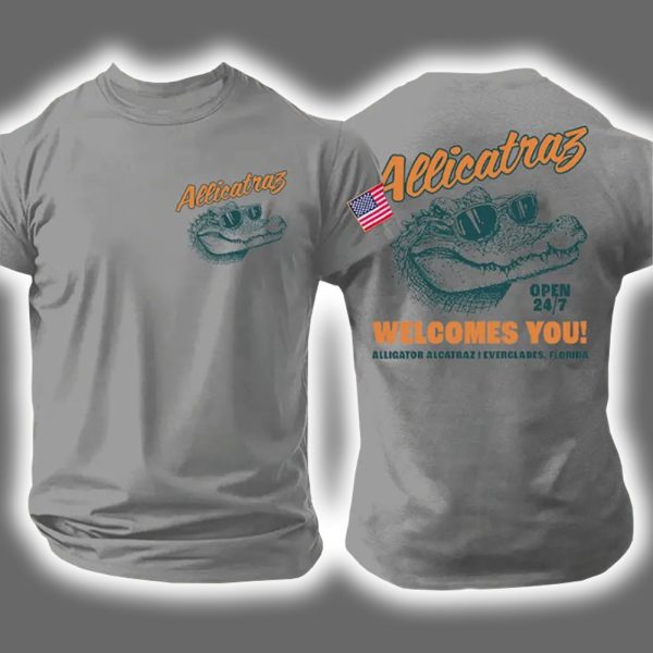 Alligator Alcatraz Everglades Florida Welcomes You Shirt 3