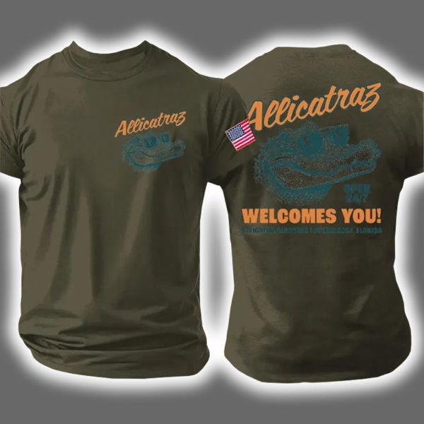 Alligator Alcatraz Everglades Florida Welcomes You Shirt 4