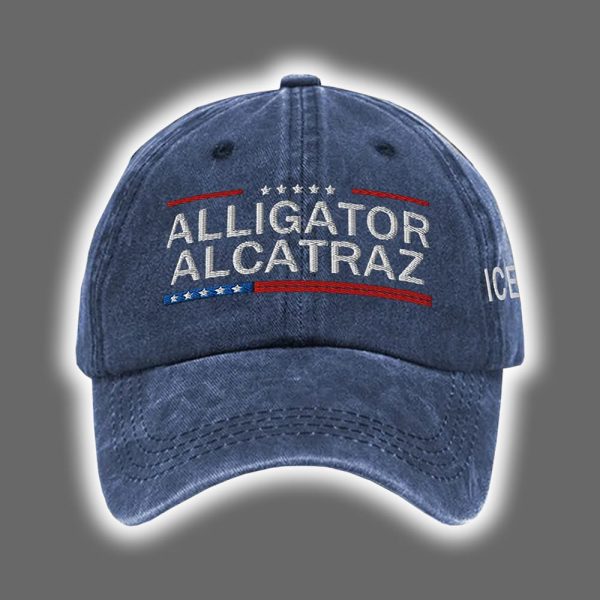 Alligator Alcatraz Everglades ICE Hat 2