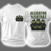 Alligator Alcatraz ICE Institute Of Crocodilian Enforcement Two-Sided Shirt