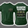 Alligator Alcatraz ICE Institute Of Crocodilian Enforcement Two Sided Shirt 4