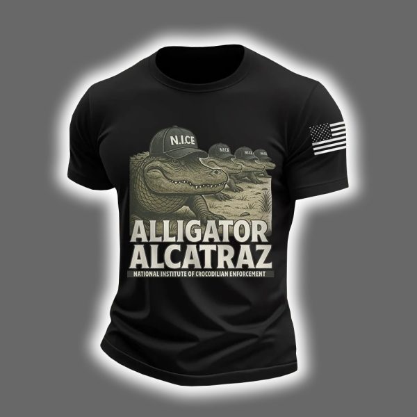 Alligator Alcatraz National Institute Of Crocodilian Enforcement Shirt