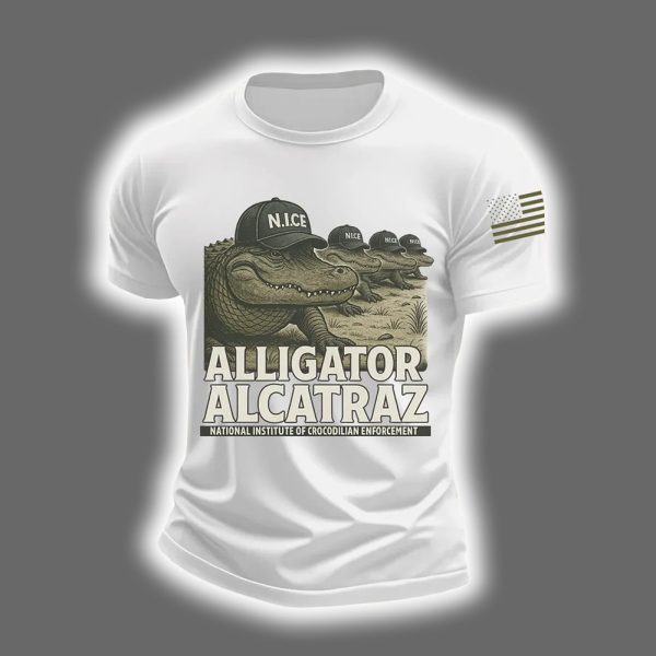 Alligator Alcatraz National Institute Of Crocodilian Enforcement Shirt 5