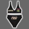 Alpha Kappa Alpha 1908 AOP Ladys Crop Top Two Piece Swimsuit 3
