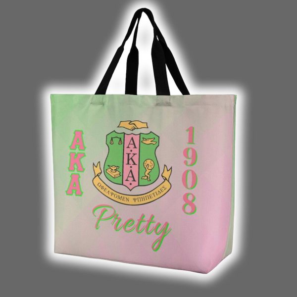 Alpha Kappa Alpha 1908 Ladder Type Portable Shopping Bag 2
