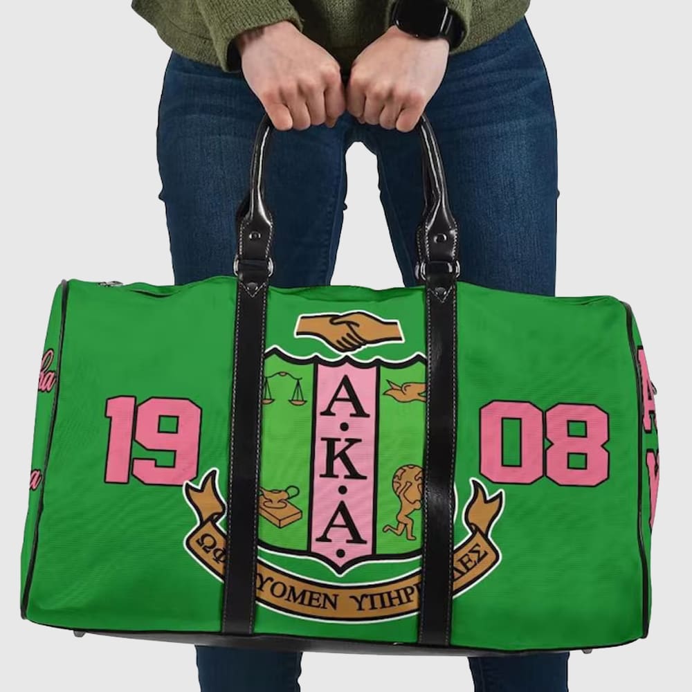 Alpha Kappa Alpha 1908 Travel Bag Alpha Kappa Alpha 1908 Travel Bag
