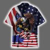 American Eagle Patriotic Hawaiian Shirt 3