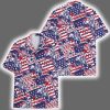 American Flag Cowboy 4th of July Hawaiian Shirt