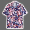 American Flag Cowboy 4th of July Hawaiian Shirt 2