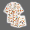 Aperol Bachelorette Party Beach Tropical Summer Bridal Party Satin Pajama Set