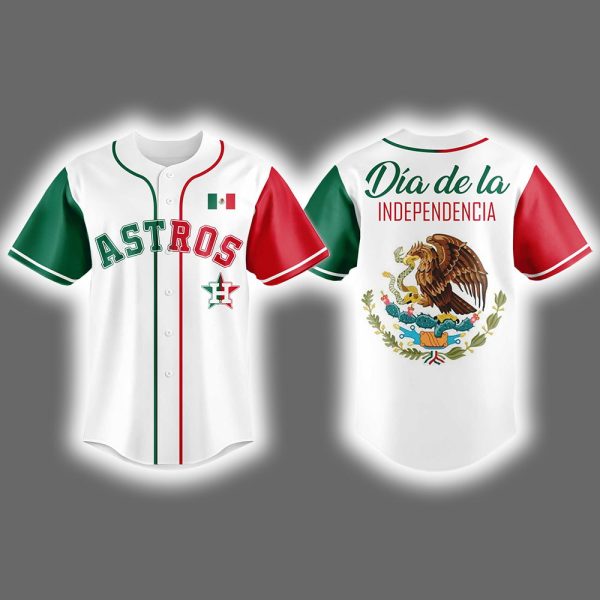 Astros 2025 Independencia De Mexico Jersey 1