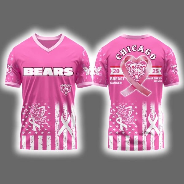 Bears x Breast Cancer Awareness Month 2025 Jersey