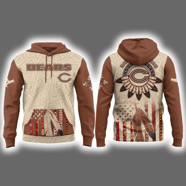 Bears x Native American Heritage 2025 Hoodie Cap