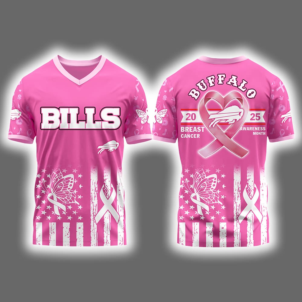 Bills x Breast Cancer Awareness Month 2025 Football Jersey Bills x Breast Cancer Awareness Month 2025 Football Jersey
