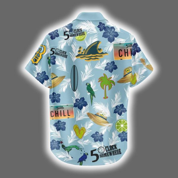 Birmingham Barons 2025 Margaritaville Night Hawaiian Shirt 3