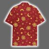 Black Cat Day and Night Hawaiian Shirt 3