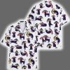 Black Cat Funny Mushroom Hawaiian Shirt