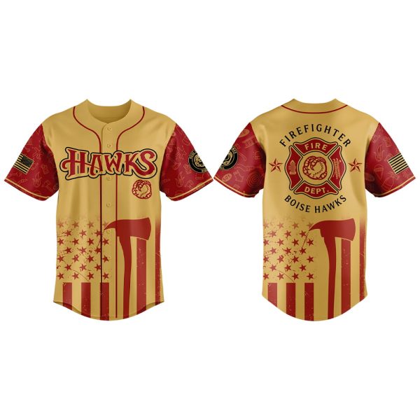 Boise Hawks Firefighter Appreciation Jersey 2025
